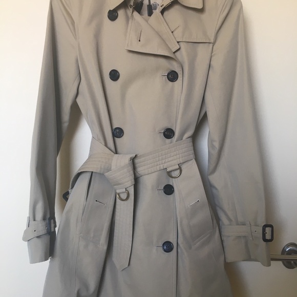 poshmark burberry coat